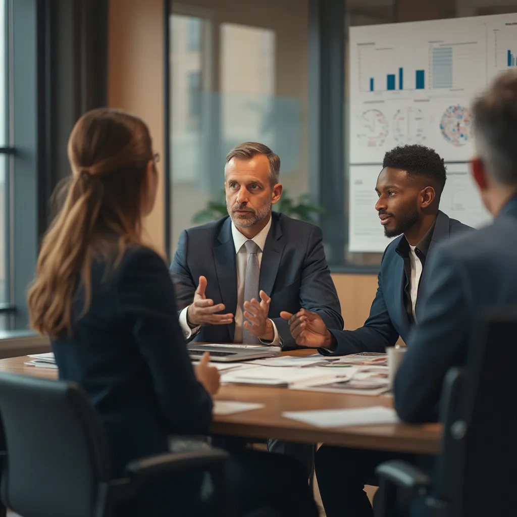 Espace de travail moderne et collaboratif